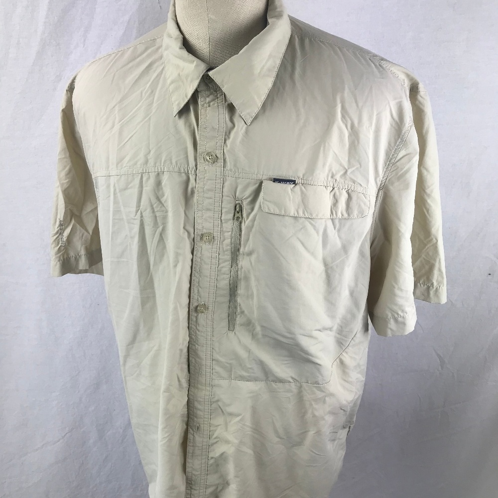 K-WAY Mens Nylon Shirt Short Sleeve 3XL